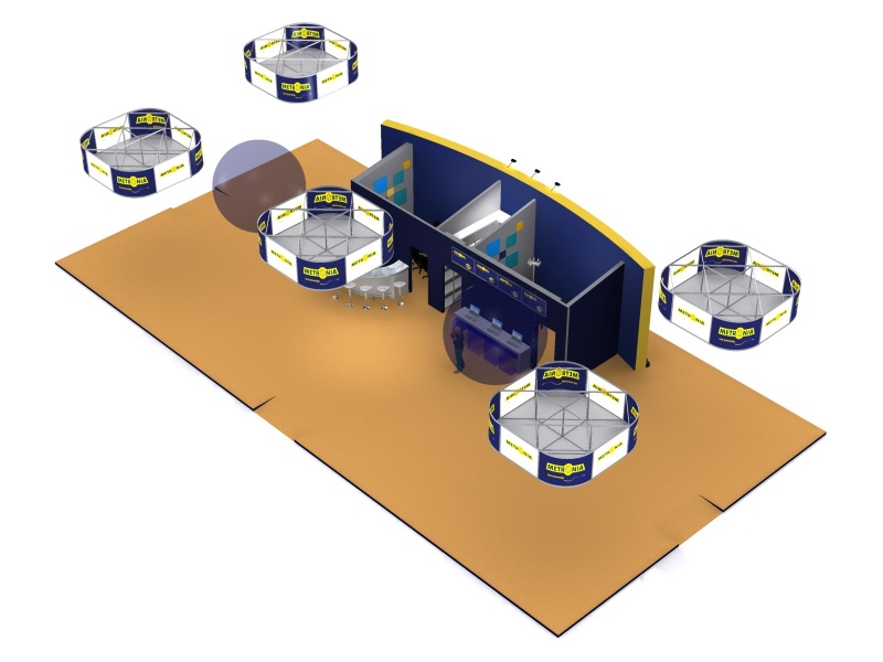 Stand 12.00 X 6.00 m